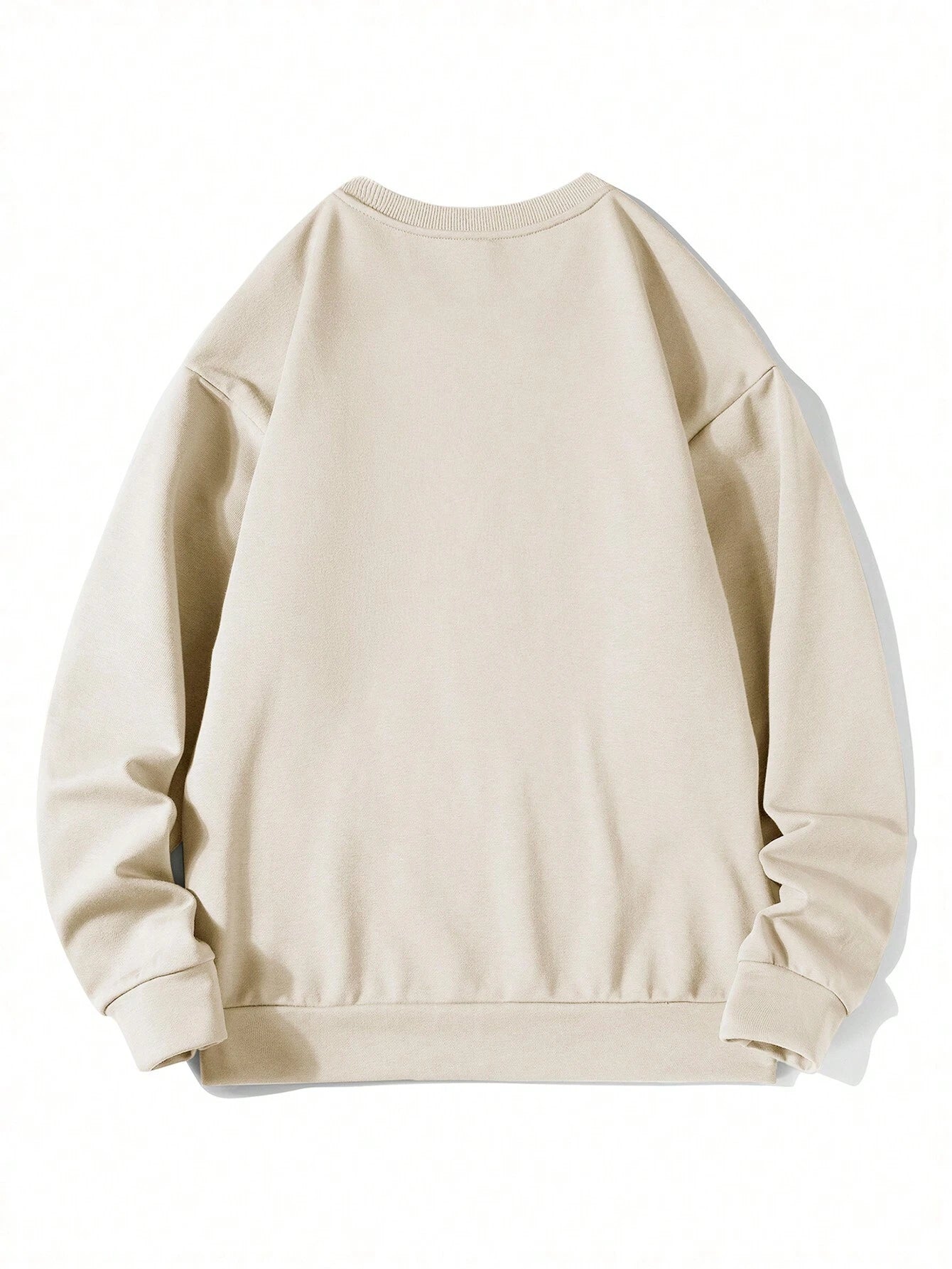 Men Drop Shoulder Sweatshirt