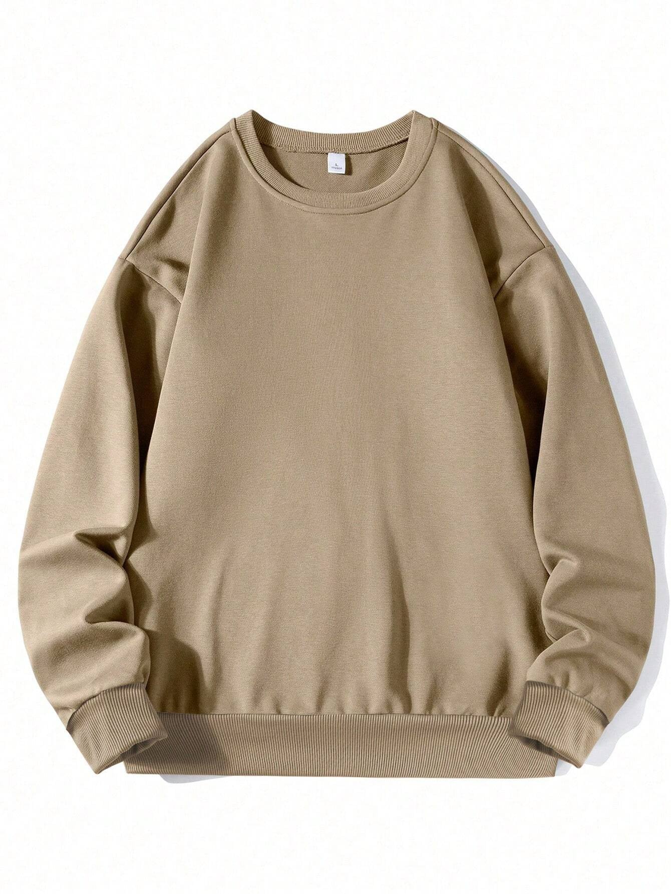 Men Drop Shoulder Sweatshirt