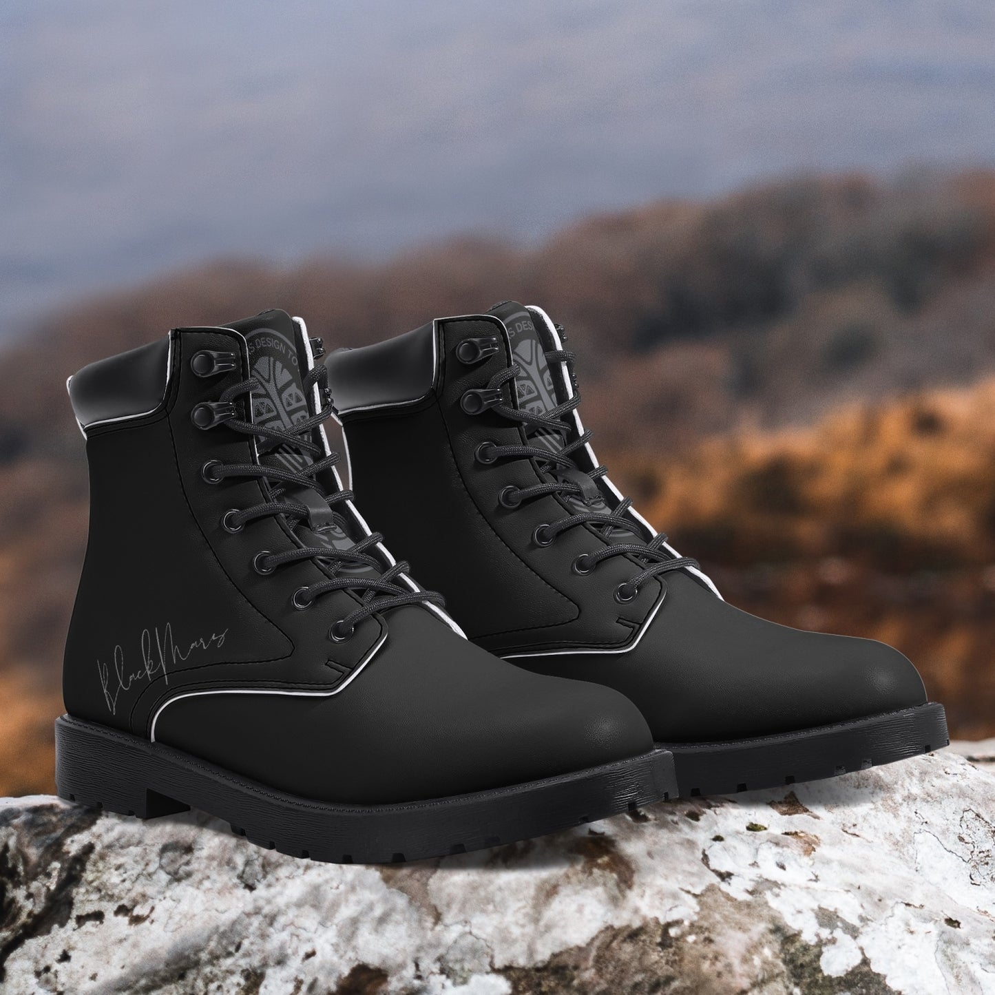 BlackMars Leather Boots